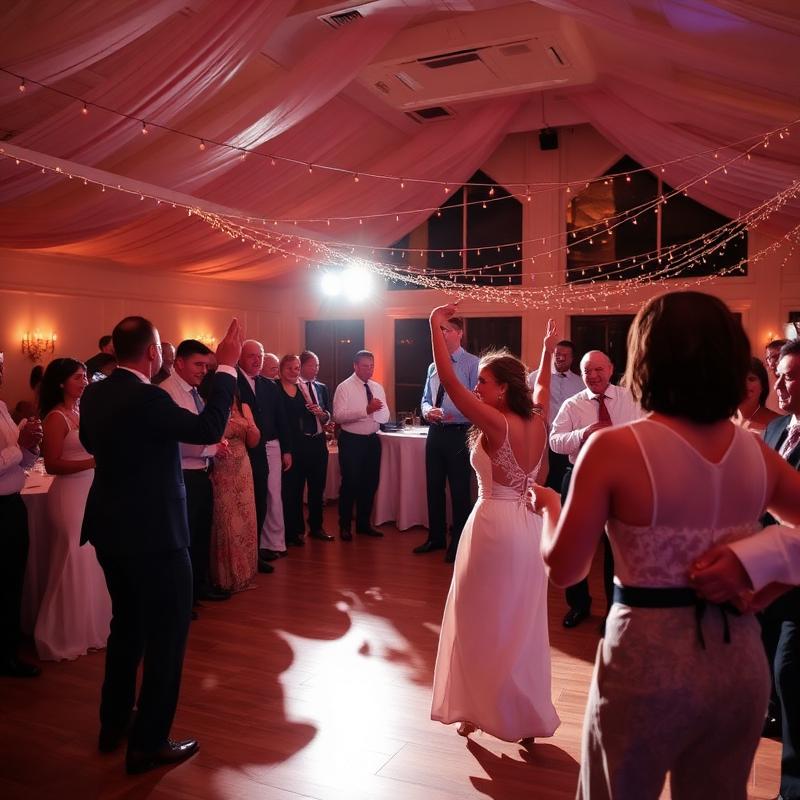 Wedding dancefloor